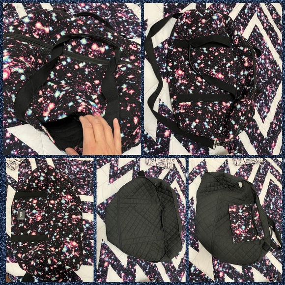 Victoria’s Secret PINK Galaxy full/queen comforter sheet set Aztec bins duffel++ - Picture 6 of 13